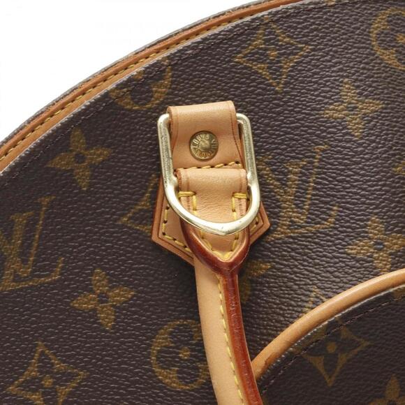 LOUIS VUITTON Brown Monogram Leather Ellipse Bag - Picture 9 of 11